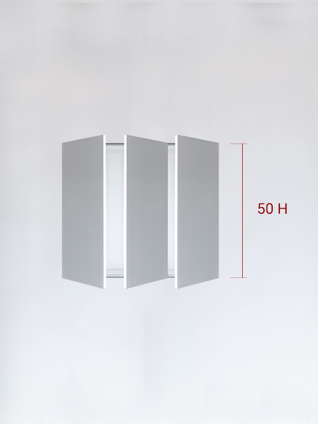 Triple panels 50H