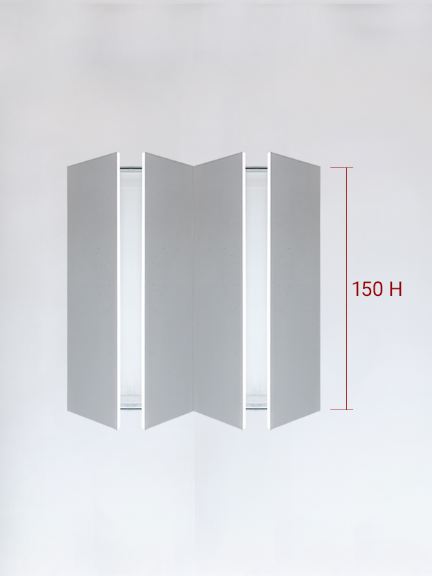 Quadruple panels 150H