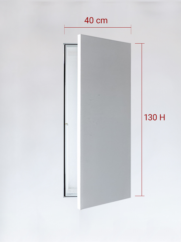 Invisible single panel cm 40×130