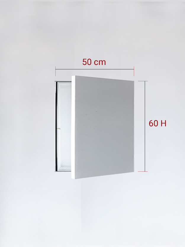 Invisible single panel cm 50×60