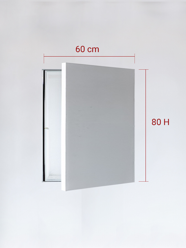 Invisible single panel cm 60×80