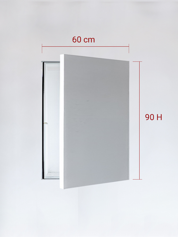 Invisible single panel cm 60×90