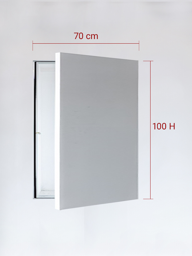 Invisible single panel cm 70×100