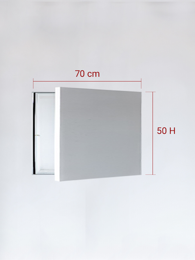 Invisible single panel cm 70×50