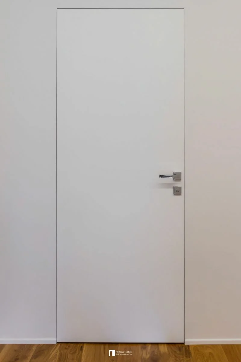 Invisible hinged door standard